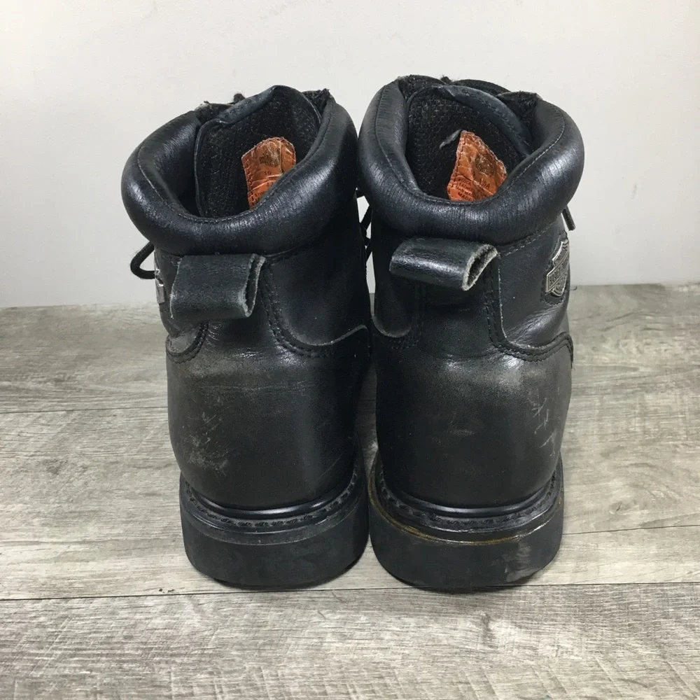 Harley-Davidson Motorcycle Mens D93041 Faded Glory Leather Riding Biker Boots 12